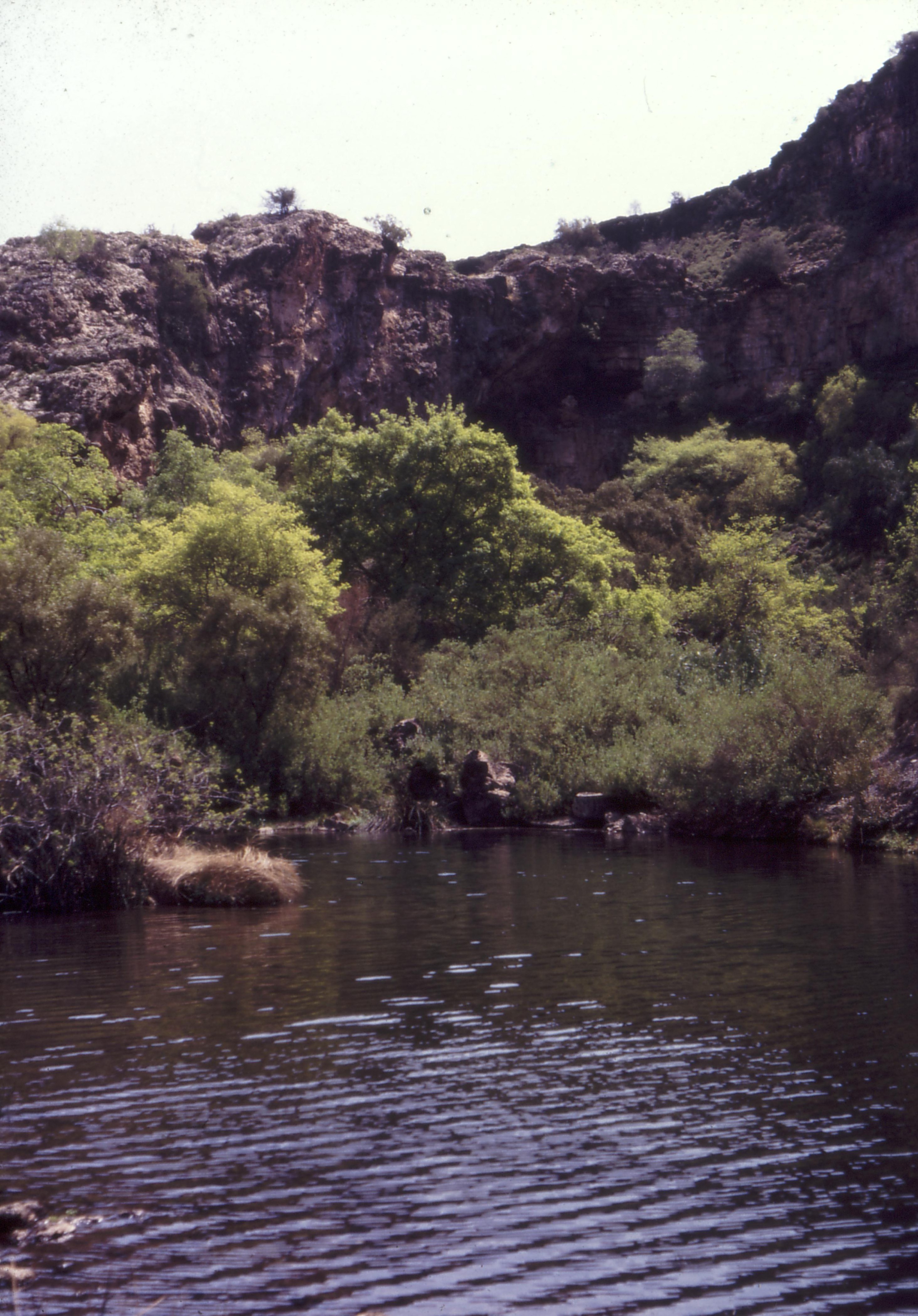 Blue Pool at the Buxton limeworks